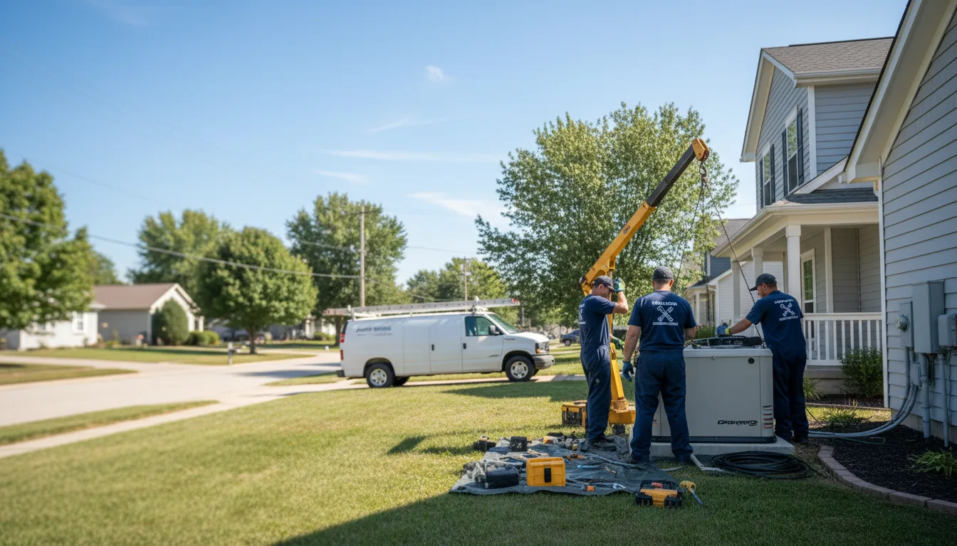 Generator Installation in Wolcottville, IN near me